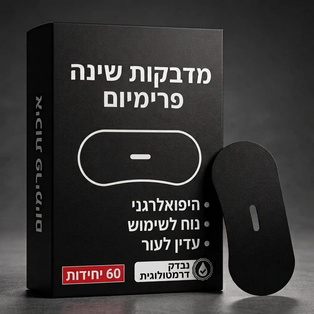 ™Zelox - מדבקות פה לשינה ונשימה טובה יותר