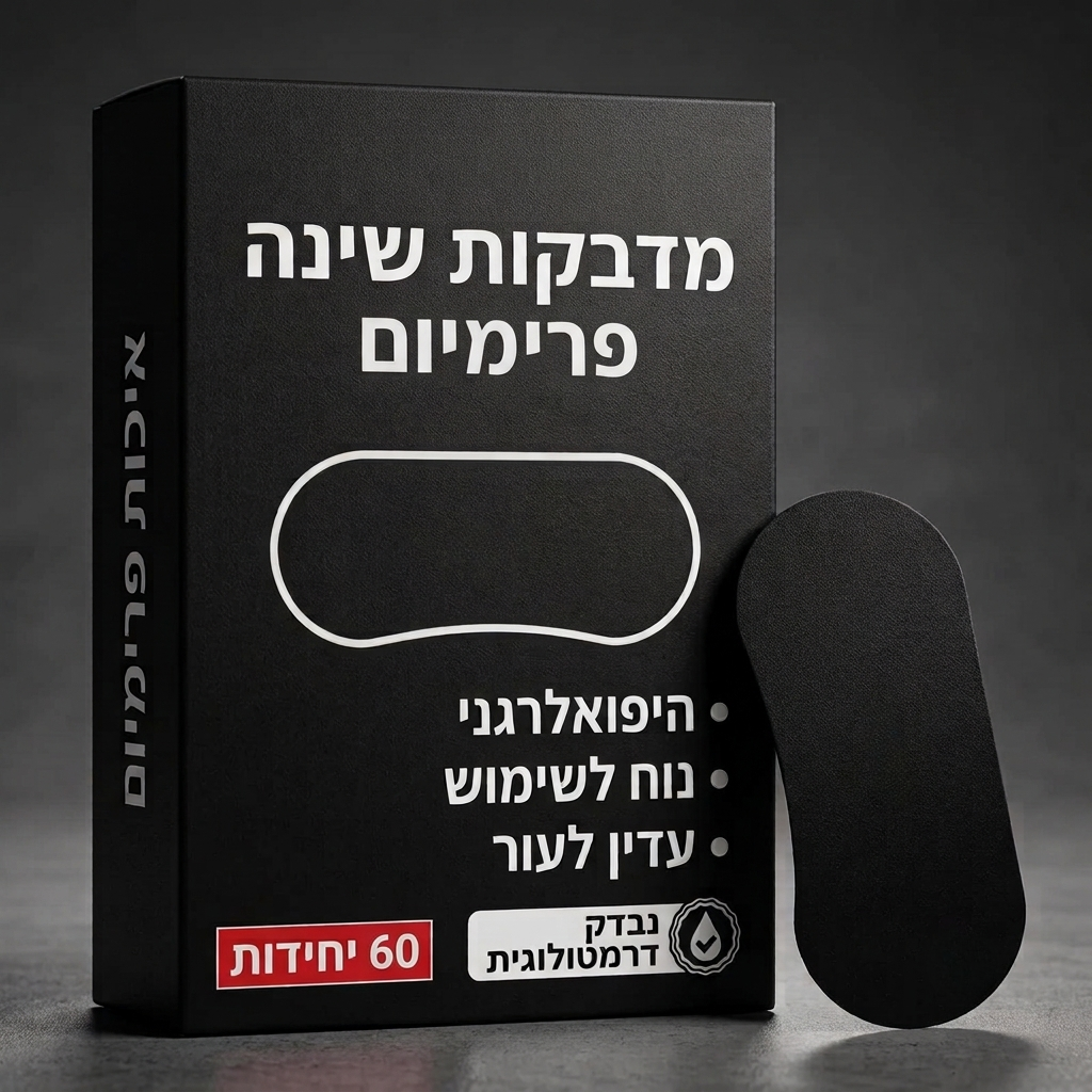™Zelox - מדבקות פה לשינה ונשימה טובה יותר